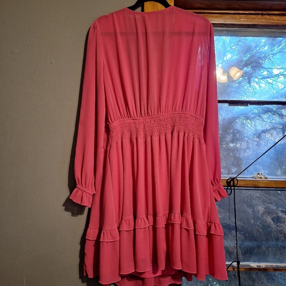 Pink Ruffle Dress - Picture 6 of 6